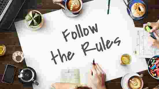 Stock Photo Follow The Rules Society Regulations Legal System Law Concept 517616989 (1)